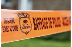 Gatineau Police are investigating their third homicide of the year after a 35-year-old man was found near the intersection of rue Saint-Rédempteur early on September 26. Photo: Service de police de la Ville de Gatineau Facebook Page
