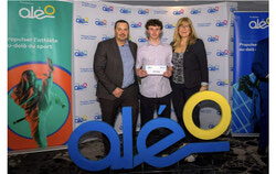 Among the 26 scholarship recipients was Kai Samm, recognized for his athletic potential as part of the Fondation Aléo’s effort to support emerging talent in the Outaouais region. Photo: Courtesy of  Fondation Aléo