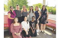 The march La rue, la nuit, les femmes sans peur will return to Gatineau this month,    with Espoir Rosalie’s team – Wafa Bouslih, Isabelle Chandru, Geneviève Bériault, Maryka Masson, Daphney Courville, Émilie Charrette, Kiesha Laguerre, Jessyka Gagnon and Furuha Byamungu – joining the call to break the silence around sexual violence and affirming that safety and dignity are rights for all women. Photo: Courtesy 