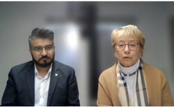 Nathalie Prudhomme, President of the Ordre des urbanistes du Québec (OUQ), and David Alfaro-Clark, Communications and Government Relations Advisor, presenting Bill 79 at the National Assembly of Quebec (December 5, 2024). Photo: Screenshot