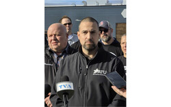 Olivier Lachance, president of ATU Local 1557, says STO supervisory staff are prepared to strike over pay and equity concerns, raising the possibility of service disruptions for Gatineau riders. Photo: Tashi Farmilo