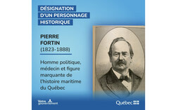 Pierre Fortin (November 4, 2025). Photo: Courtesy of Culture and Communications Québec
