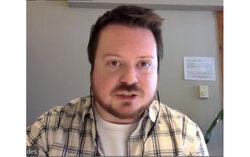 Jean-Sébastien Caron de Montigny, a Development Advisor at CDR, helped lead a recent session exploring how social enterprises, rooted in democratic values and community ownership, are reshaping Quebec’s economy by offering residents practical tools to build businesses that serve the common good. Photo: Screenshot of the Zoom session called ABC de l’économie sociale