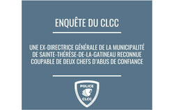Affiche de l’enquête de Nathalie Lynn Lewis (11 mars 2026). Photo : Gracieuseté du Commissaire à la lutte contre la corruption – UPAC