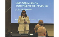 Lise Girard, president of Quebec's Commission d'accès à l'information, whose 2026 five-year report calls for a sweeping overhaul of the province's transparency and privacy laws. Photo: Courtesy of the Quebec Access to Information Commission