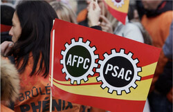  The Public Service Alliance of Canada (PSAC), who initiated a boycott following the government’s announcement to return federal employees to the office three days a week, found themselves in hot water after dragging local small businesses into their crossfire. Photo: The Public Service Alliance of Canada. 